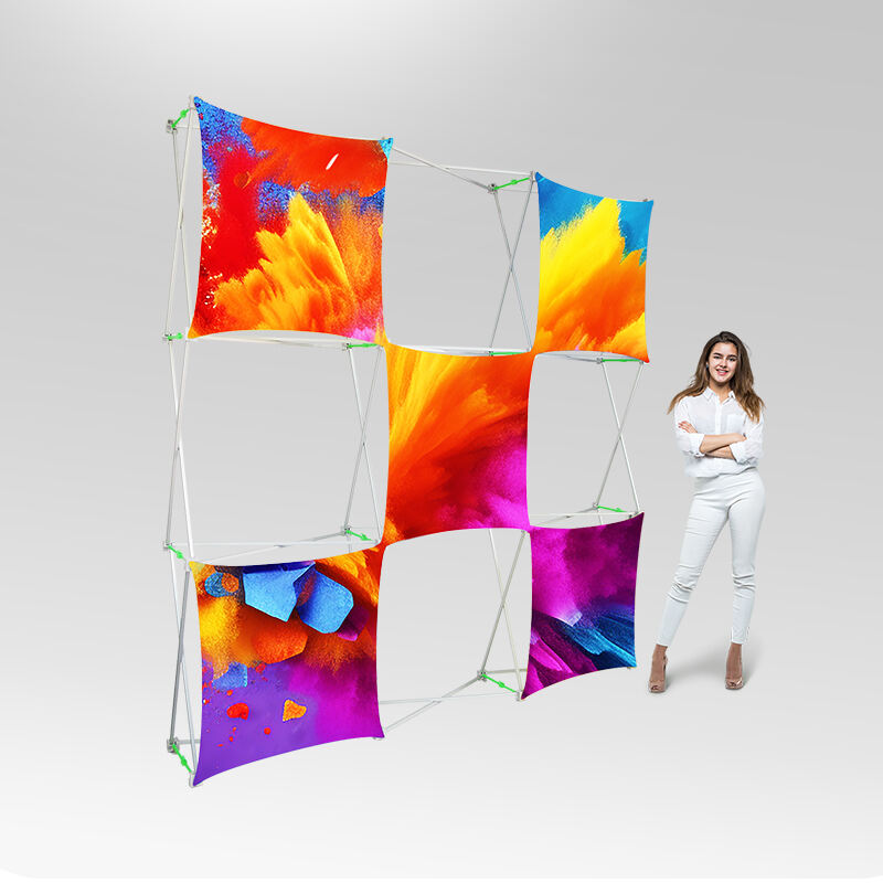 Hook Fabric Pop Up Display LT-09L1-A