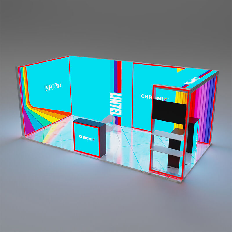 Chromix RGB Frame Counter with Shelf LT-ALF120F-TA2