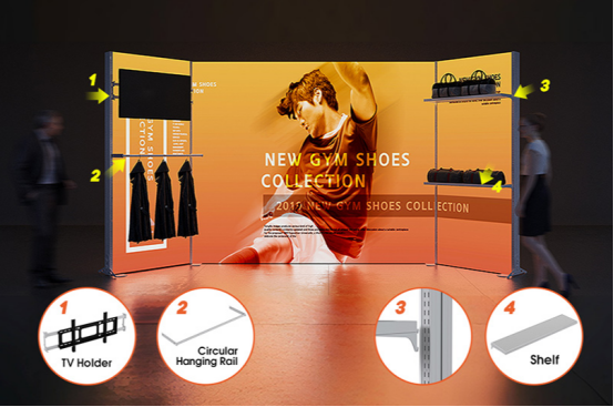 retail seg light box display