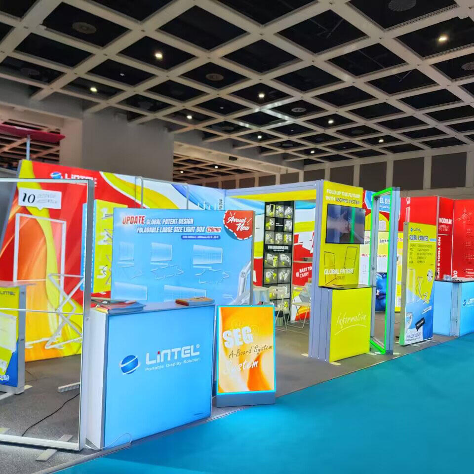 Lintel FESPA 2025 Exhibition light box booth, China Lintel FESPA 2025 ...