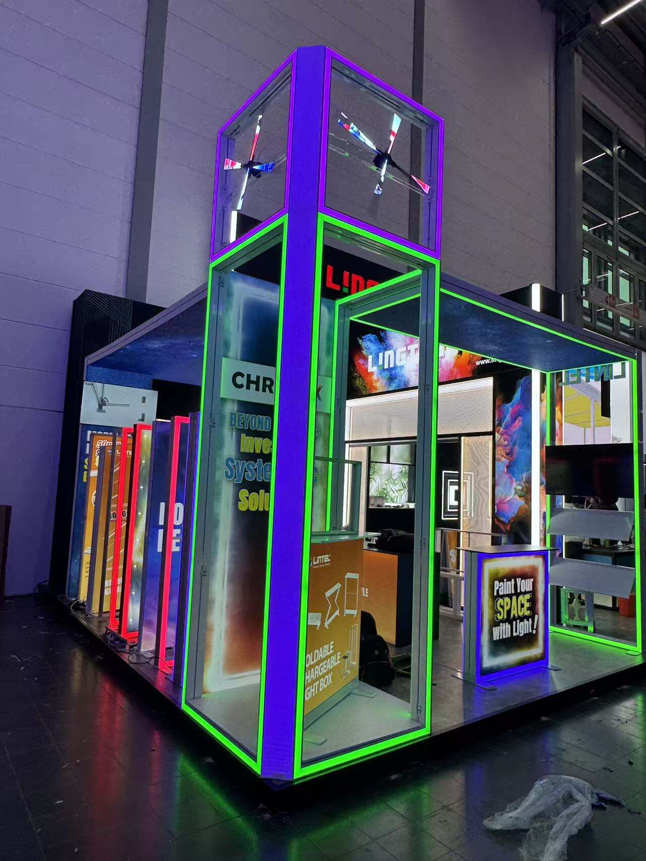 Lintel Euroshop 2026 RGB Frame light box booth.jpg