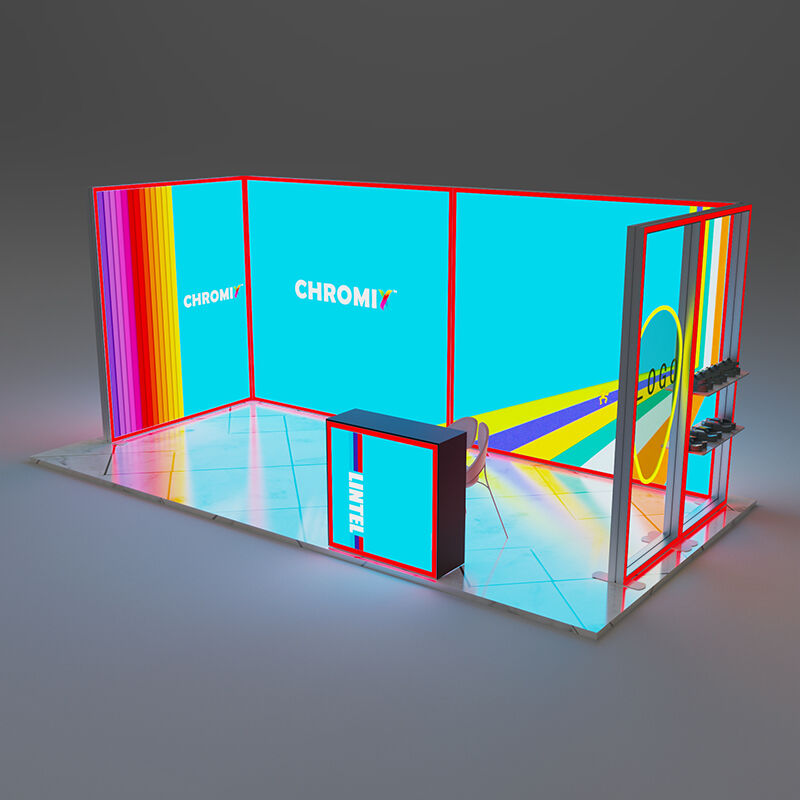 Chromix RGB Edge Frame Storage Counter LT-ALF120F-TA3