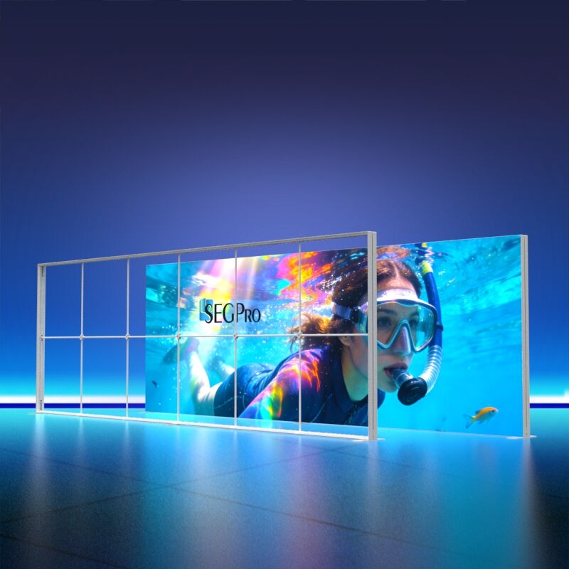 SEGPRO ПВХ модульный световой короб LT-PLF120 6000*2000мм