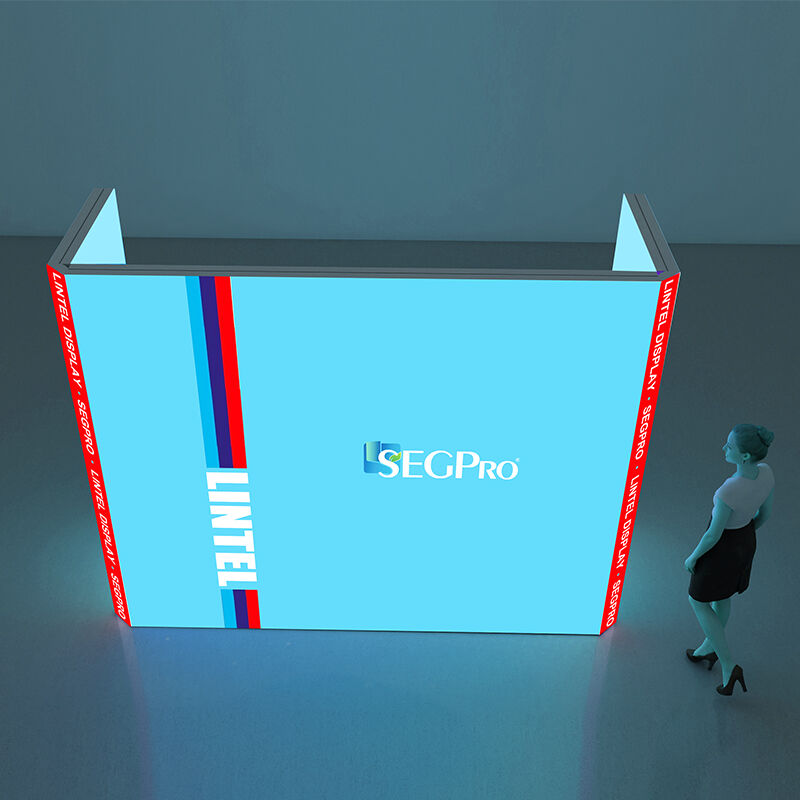 RGB Corner Modular Light Box Booth