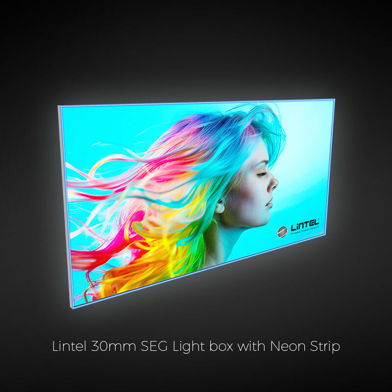 30mm Backlit Wall Mounted Light Box