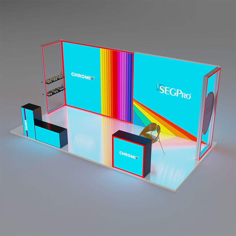 Chromix RGB Frame Counter with Shelf LT-ALF120F-TA2