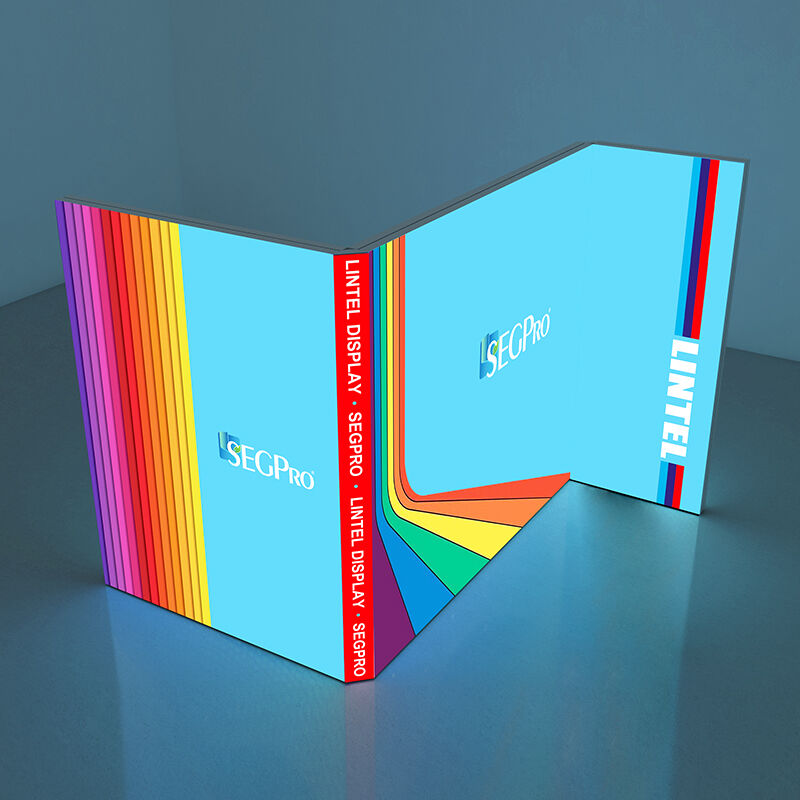 RGB Corner Modular Light Box Booth