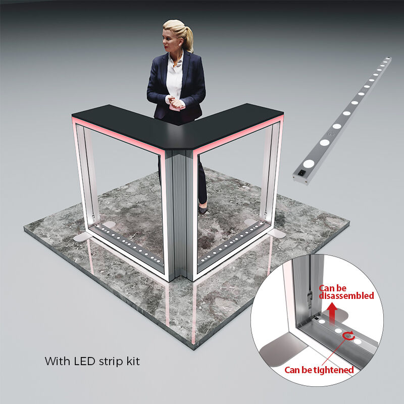 Chromix L-Shape RGB Edge Frame Counter LT-ALF120F-TA1