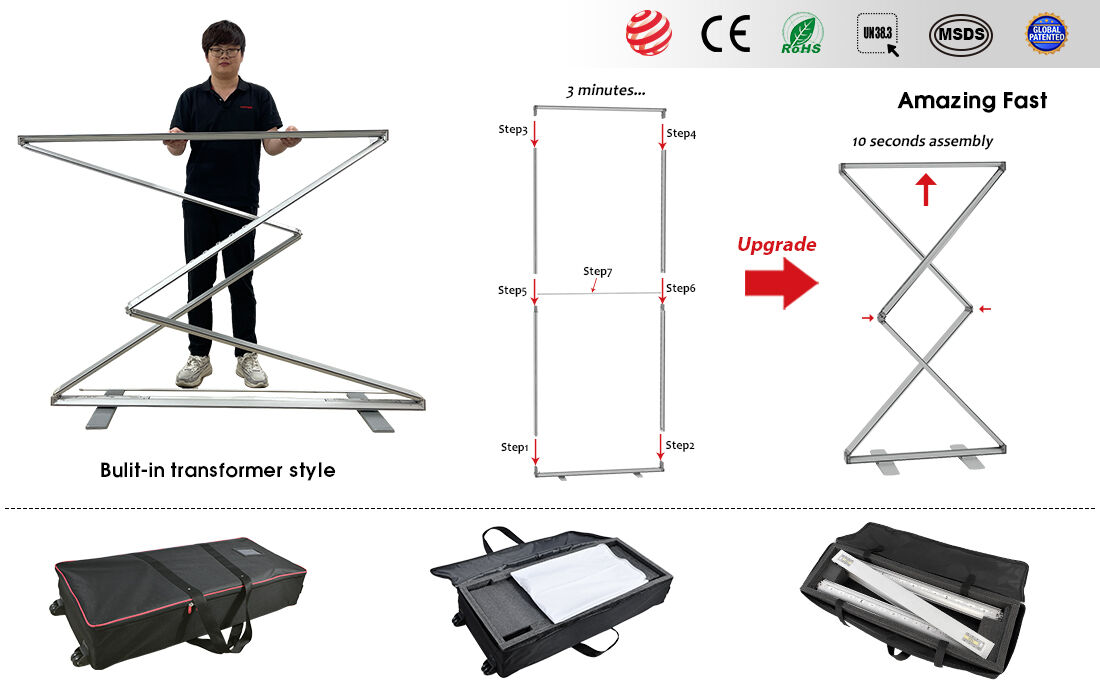 Lintel 85mm folding pop up light box structure 1500x2500mm.jpg