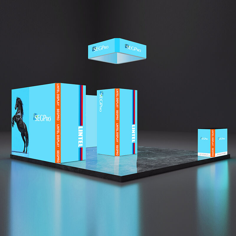 RGB Corner Modular Light Box Booth