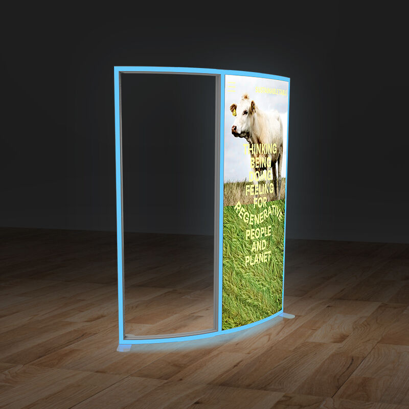 Chromix 80mm 曲面LEDライトボックス RGBエッジフレーム