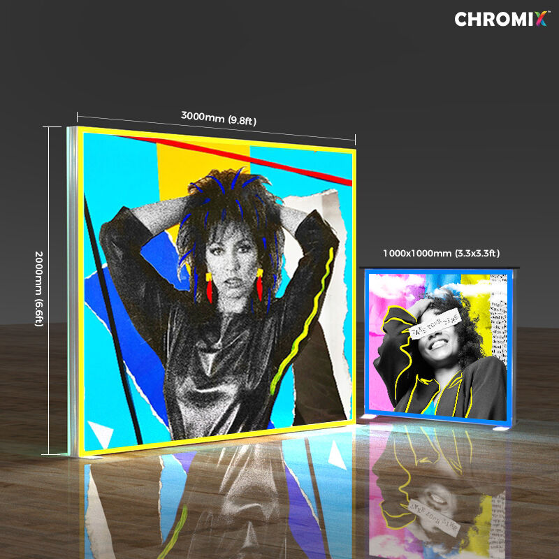 Chromix Modular RGB LED Edge Frame 3000x2000mm LT-ALF80F