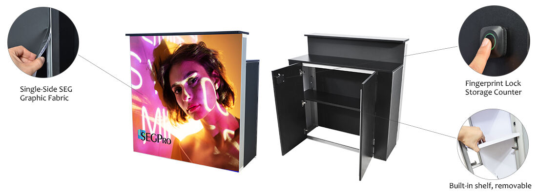 light box counter with storage shelf and fingerprint lock door style.jpg