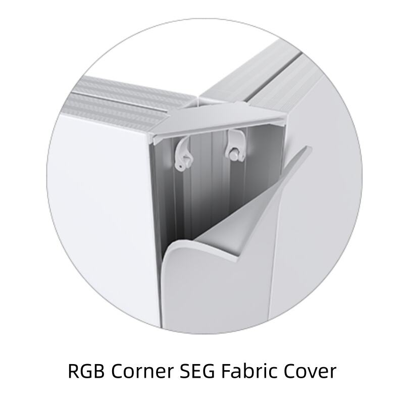 RGB Corner Modular Light Box Booth
