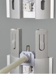 85mm fabric light box buckle locking structure