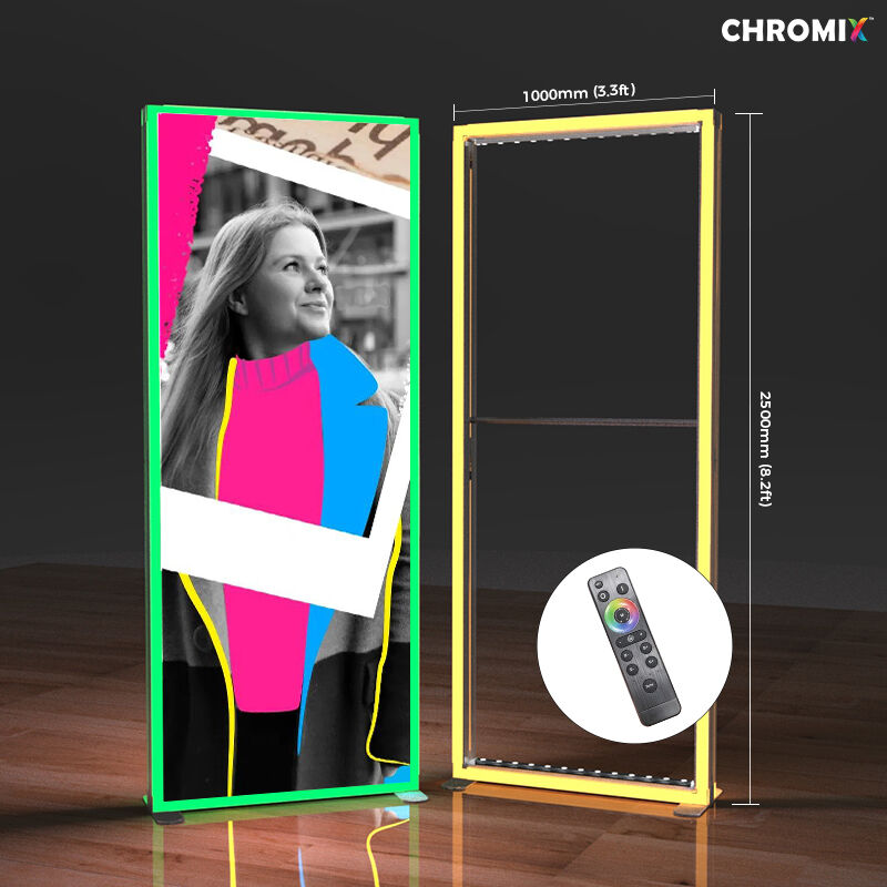 Chromix Modular RGB Edge Frame 1000x2500mm LT-ALF120F