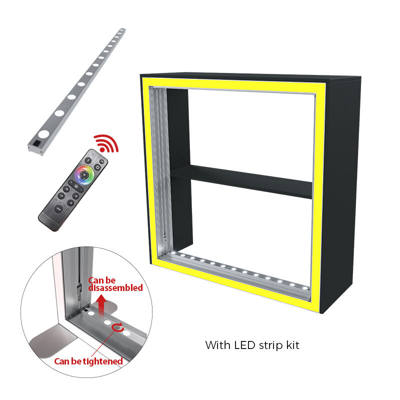 Chromix RGB Edge Frame Storage Counter LT-ALF120F-TA3