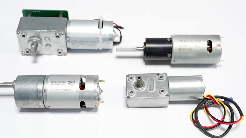 Product Display: CDM Hub Motor Designed for Lawn Mowers and Vacuum Cleaners