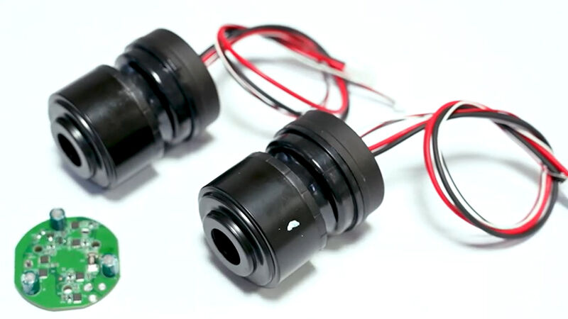 Close-up View: New Hub Motor for Lawn Mowers and Vacuum Cleaners