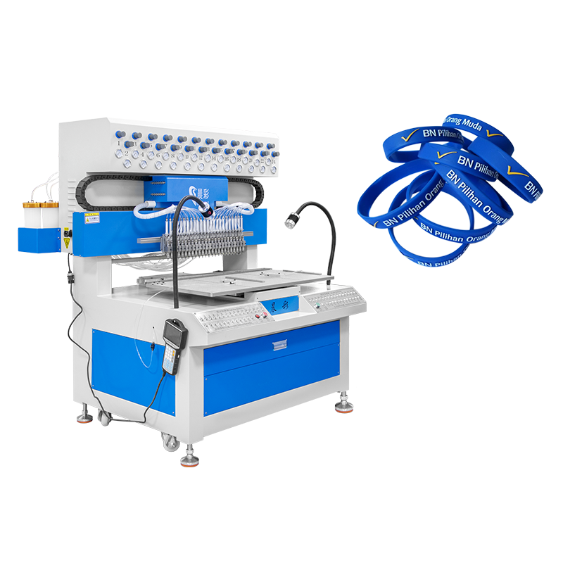 24 Farben Kleidungsetikettenherstellungsmaschine Dosiermaschine für PVC-Silikonmaschine