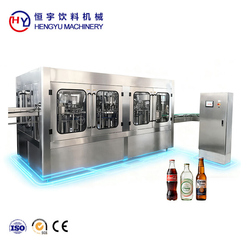 DCGF32-32-8 Carbonated Soft Drink Filling Machine