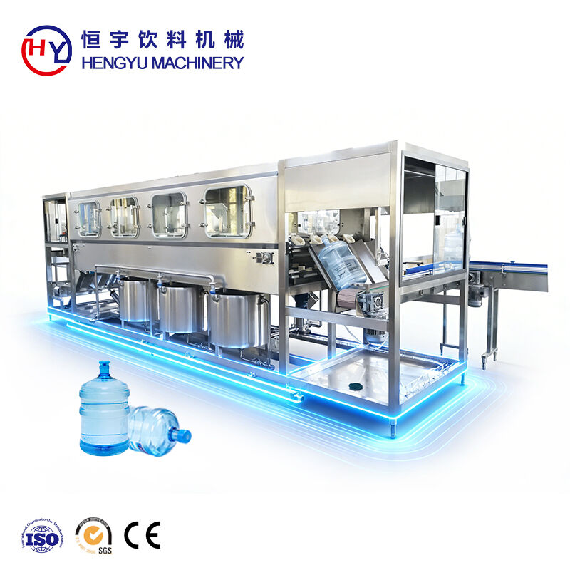 QGF600 3-in-1 Barrel Water Full Production Line