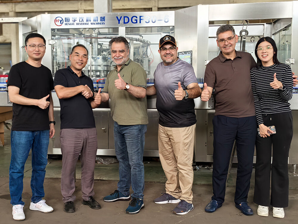 Chilean Client Visits & Partners: 18,000 BPH Bottled Water Filling Line Secures Deal!