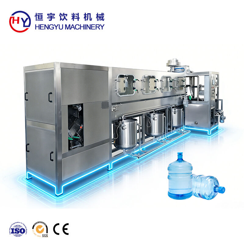 QGF300 Linear Type 3-in-1 Barrel Water Filling Machine
