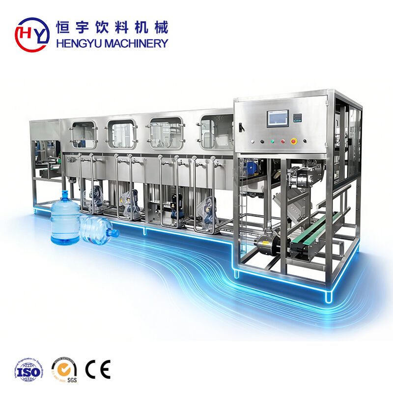 QGF300 3-in-1 Barrel Water Full Production Line