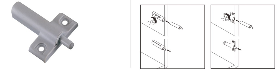 NISKO Technical Kitchen Door Damper Silent Closing Stopper  details