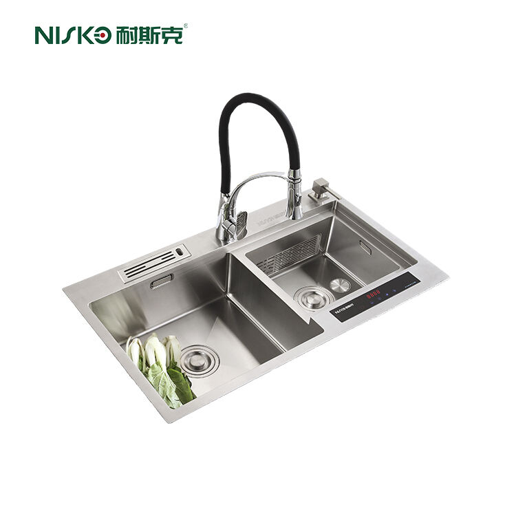 Modern Kitchen Accessories SUS 304 Double Bowl Sink