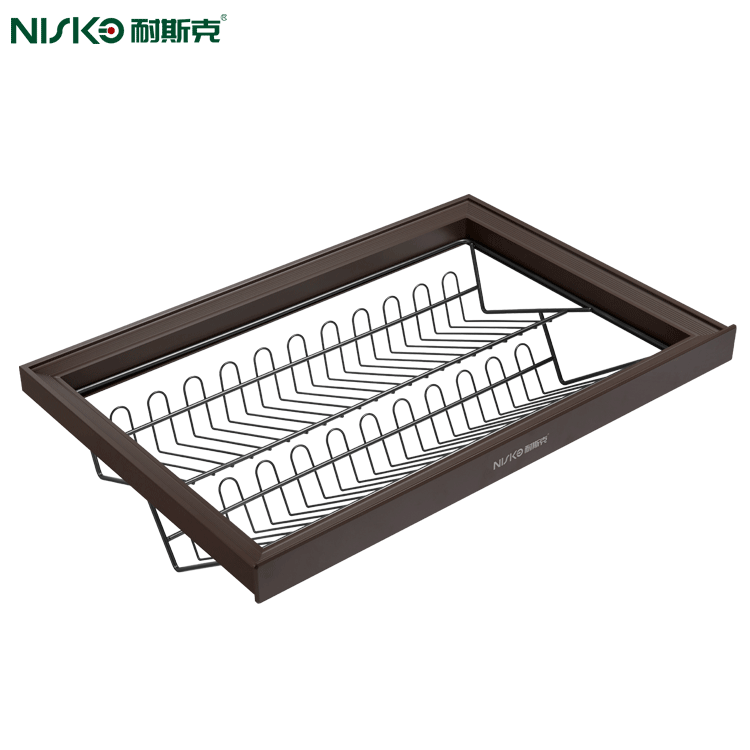 NISKO Bojer Series 2 Tiers Black Metal Wire Shoes Rack