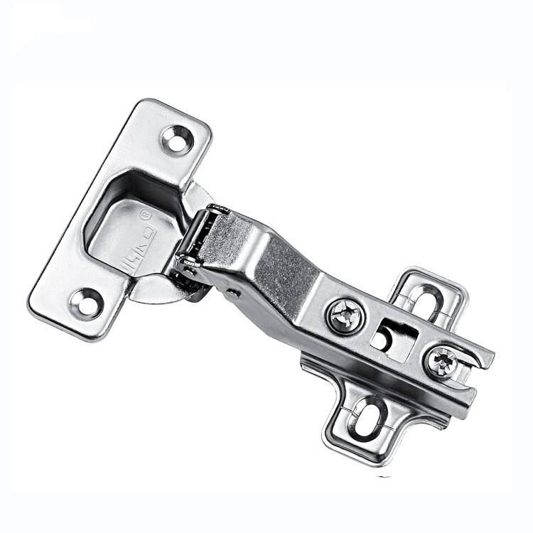 AY02 Multifunctional Soft Closing Nickel Plating Cabinet Door Hinge