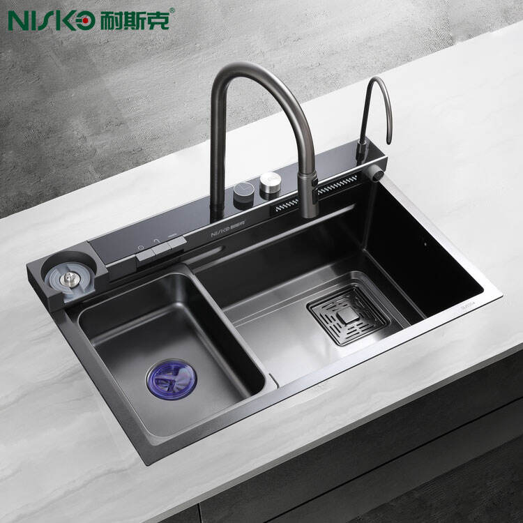 NISKO Single Bowl Stainless Steel Hand Made Kitchen Sink