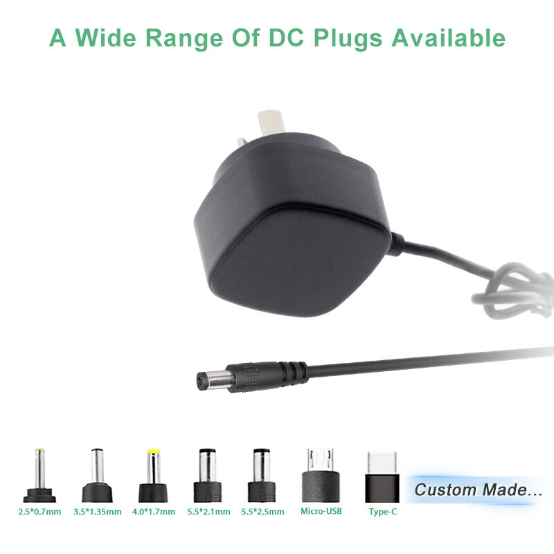 Australian Plug 5V 2.4A Plug In Power Adapter