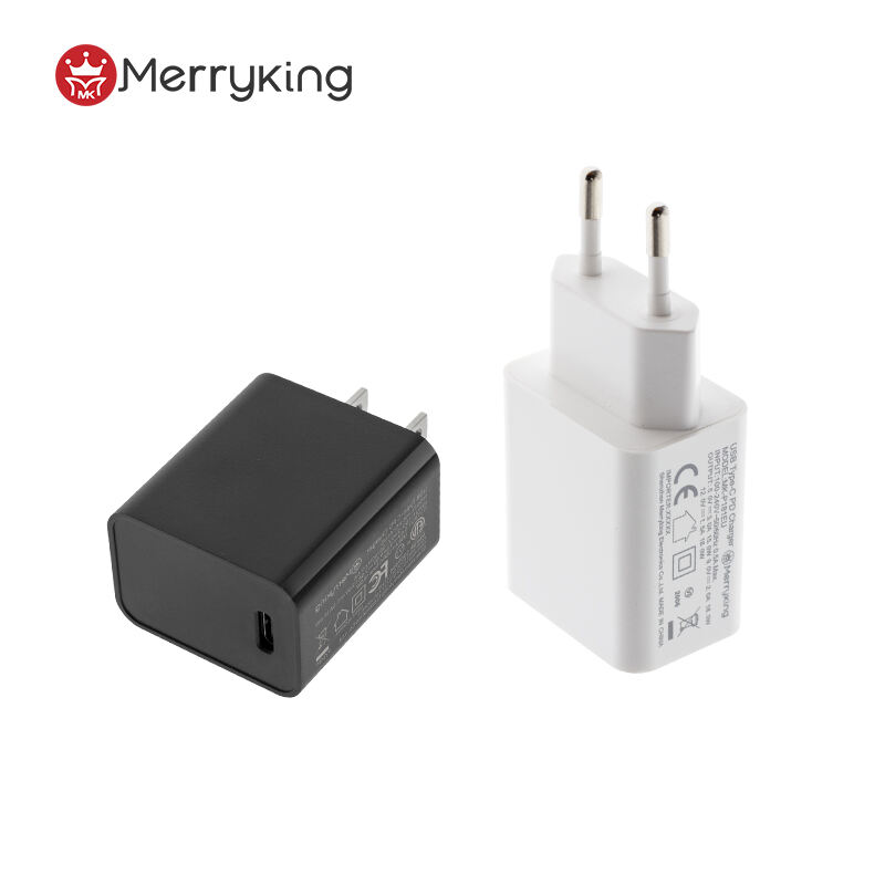 US Type PD 18W 9V 2A USB Adapter Charger