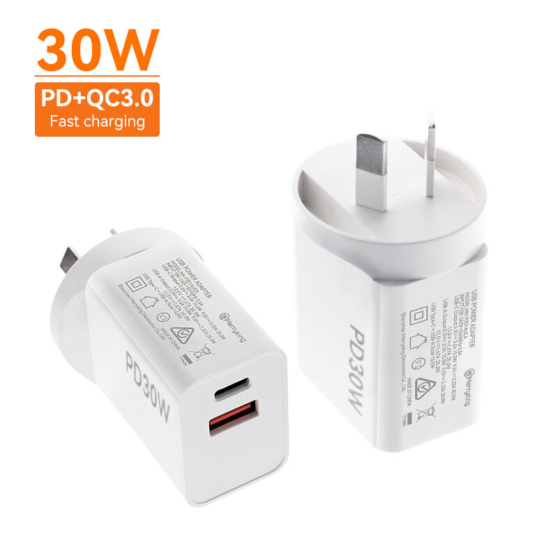 AU Standard 30W 20V 1.5A Mobile Phone Fast Charger