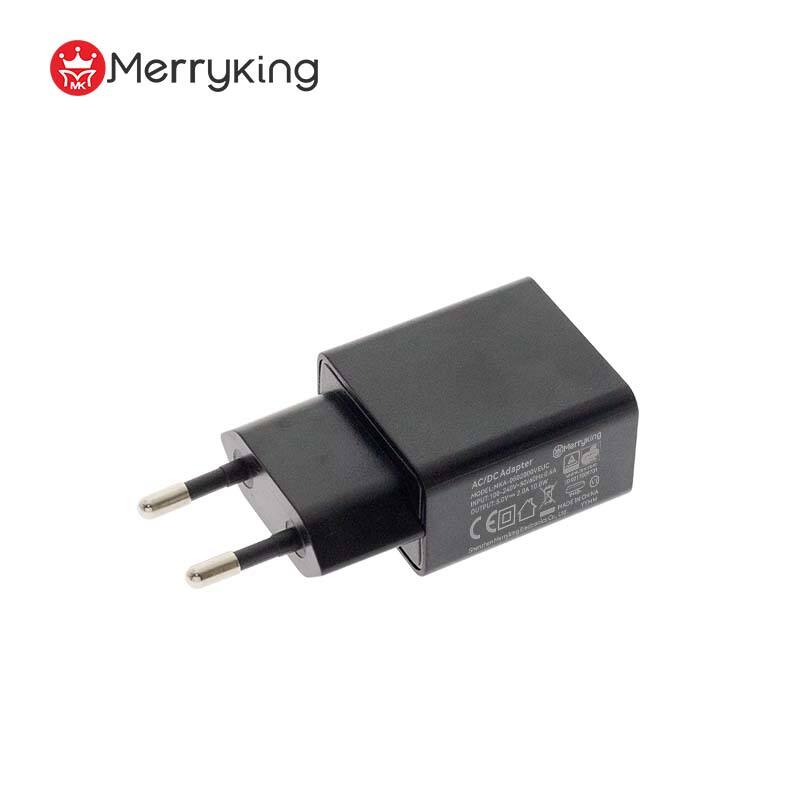 European Plug 5V 1500mA USB Type C Charger