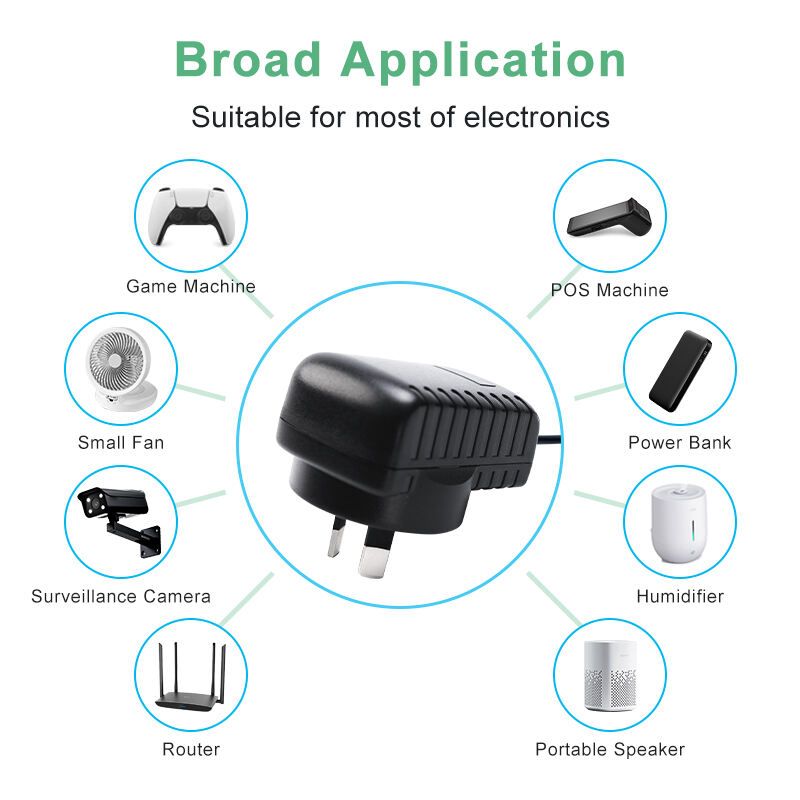 Australian Plug 5V 2.1A Plug In Power Adapter