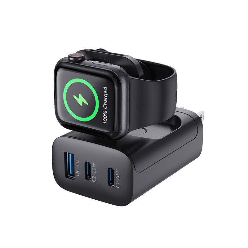 US Plug 43W Watch PD 4 in 1 Fast Charger