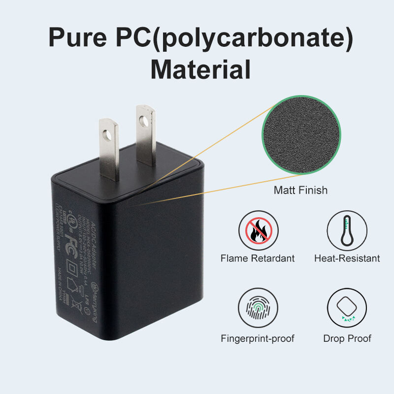 アメリカンプラグ 5V 1500mA タイプC充電器ブロック  