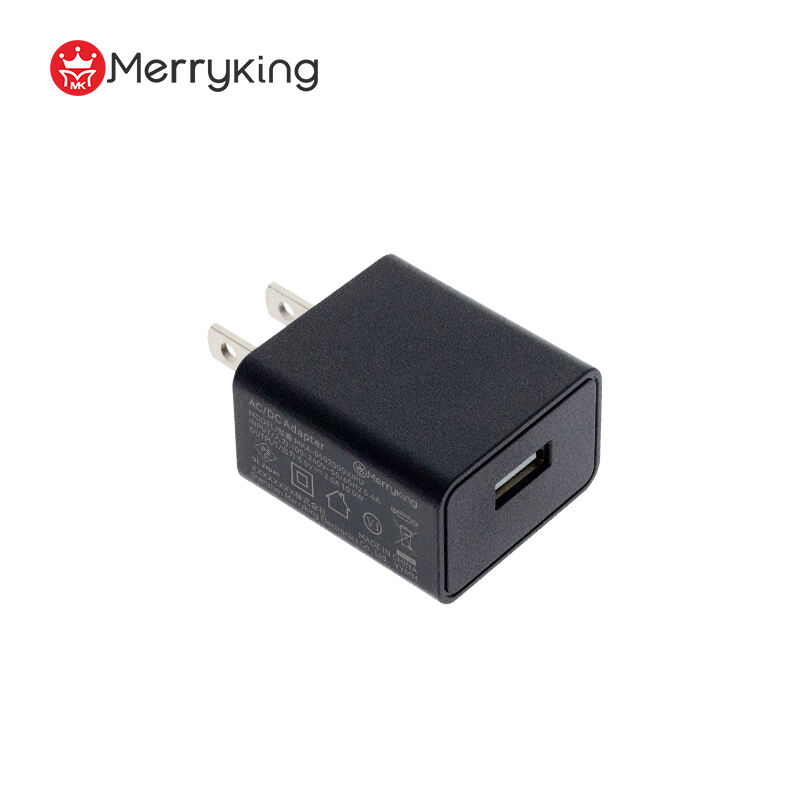 American Type 5V 2.4A Wall USB Charger Adapter