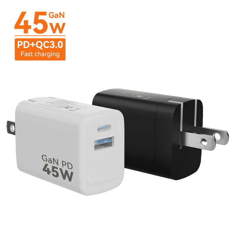 US Standard 45W GaN Type C Fast Charger