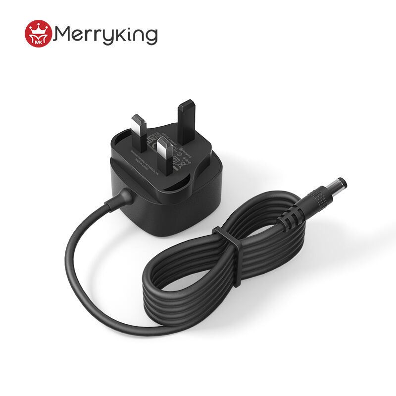 UK Plug 9V 1.5A Wall-mounted Power Adapter