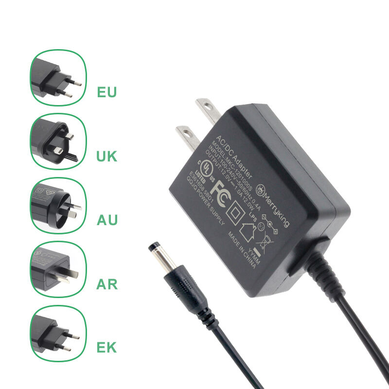 US Plug AC DC Adapter 13.5V 1A Power Supply