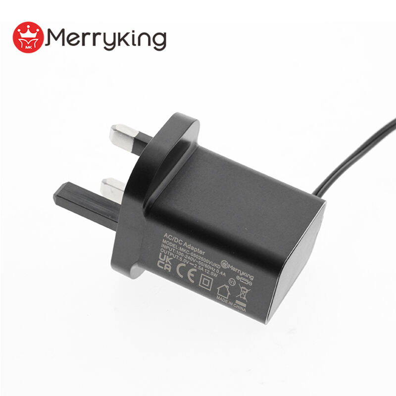 UK Plug Power Adapter 12V 1A