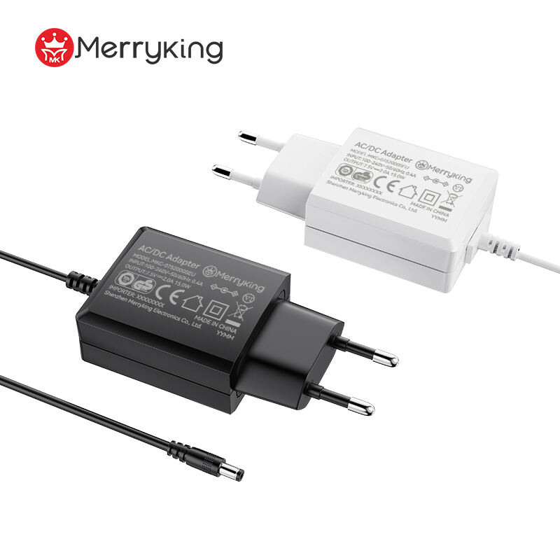 EU Plug AC Adapter 8V 2000ma