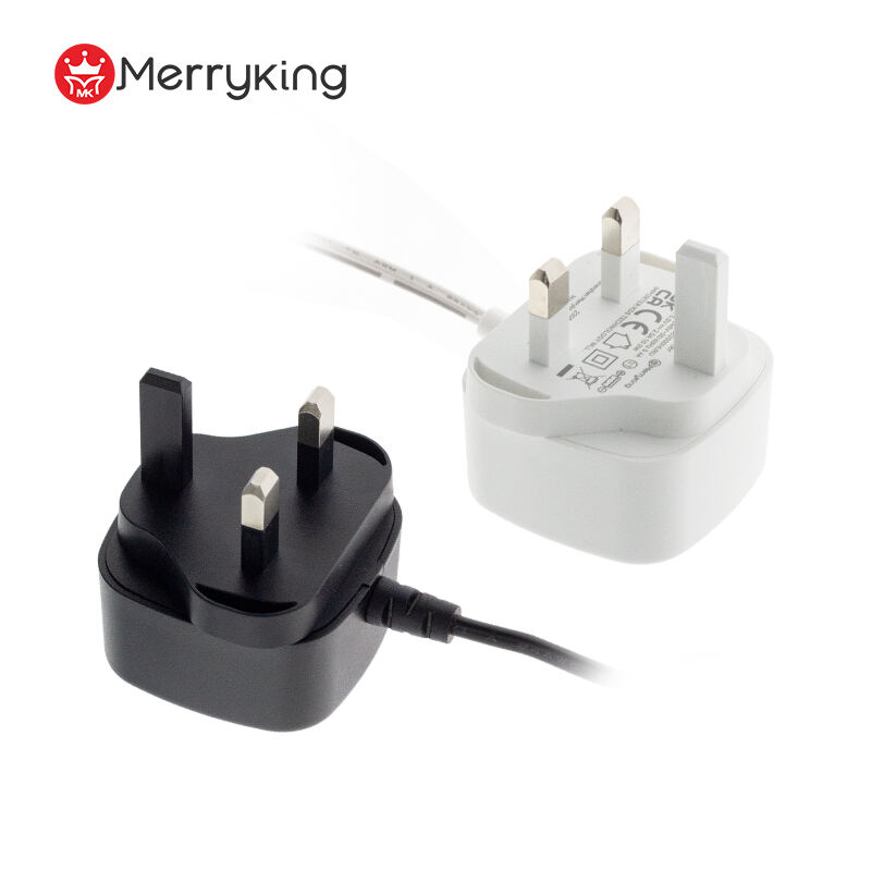 UK Plug 9V 1.5A Wall-mounted Power Adapter