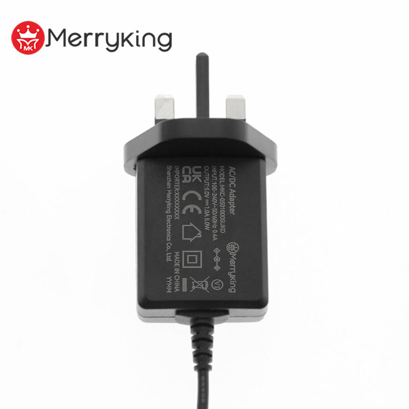 UK Plug 5V 2A Switching Power Adapter