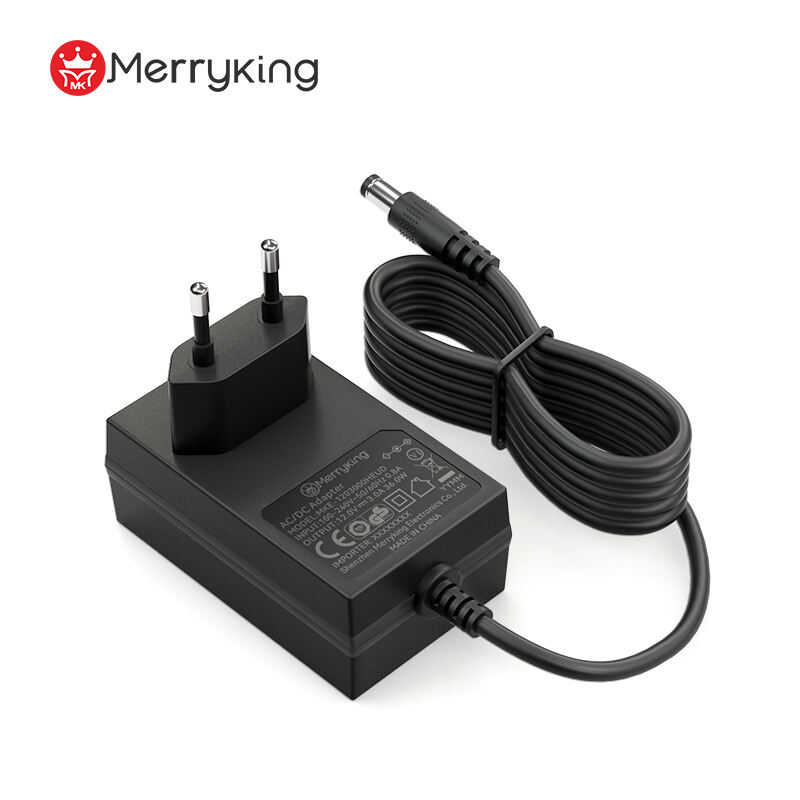 EU Pin 15V 2.4 Amp AC/DC Power Adapter